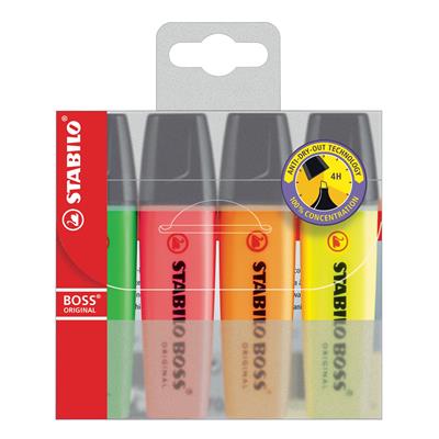 Stabilo Boss Fosforlu Kalem Set 4 lü 70/4