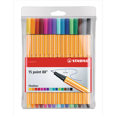 Stabilo Point 88 10+5 Neon Paket