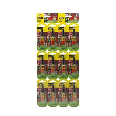 Uhu Super Glue 3 Gr Jumbo Kartela