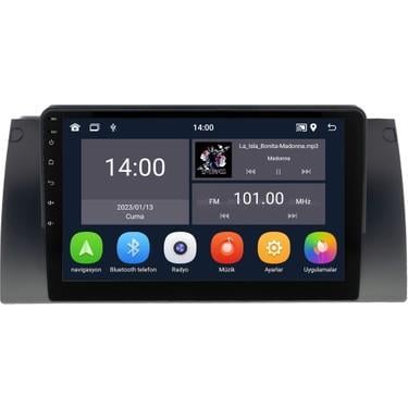 BMW X5  E53 KASA  Android 13 Multimedya Sistemi 1999-2006 MODEL (Ultra HD Geri görüş Kameralı)