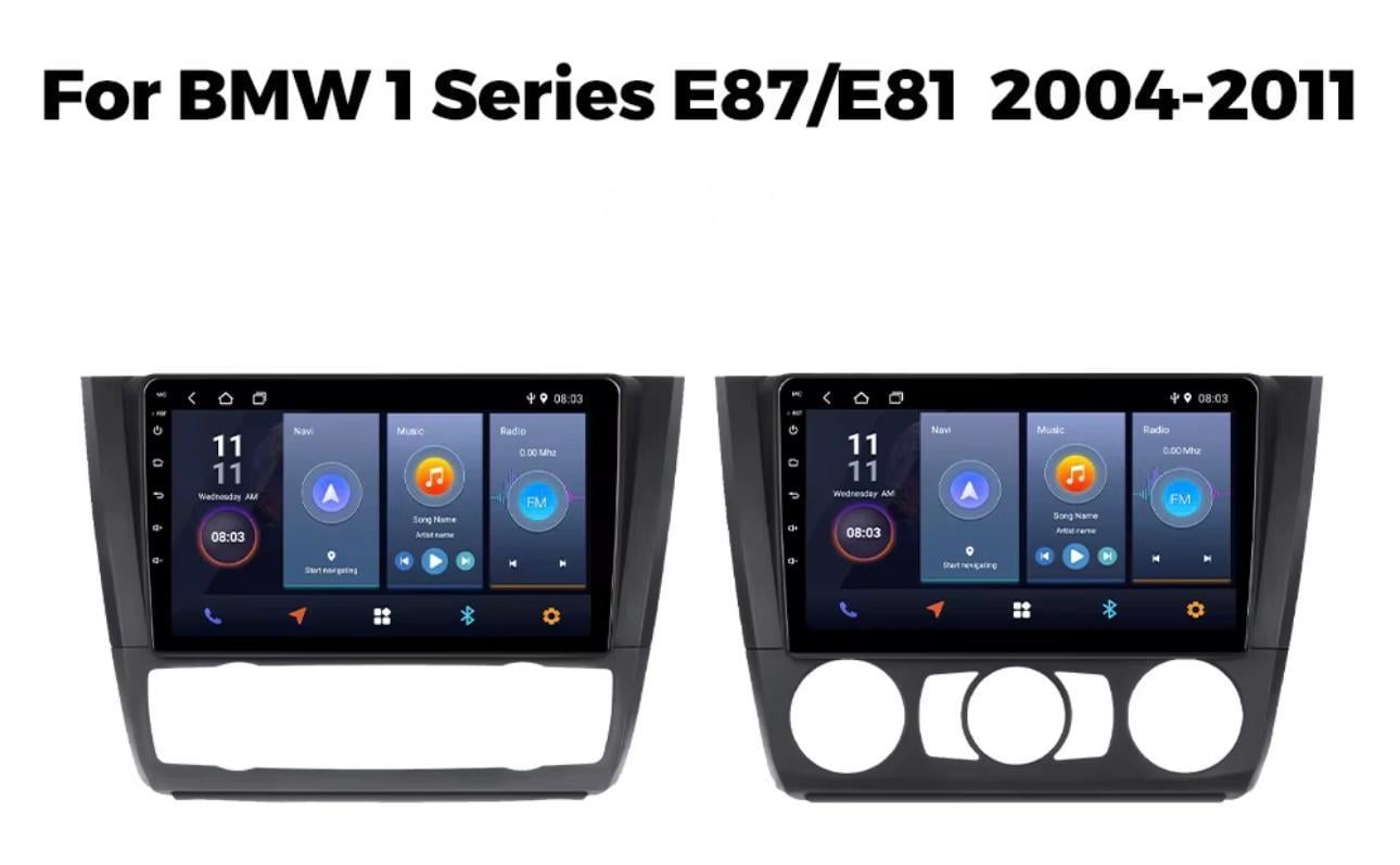 BMW E87 1 SERİSİ Android 13 Multimedya Sistemi 2004-2011 MODEL (Ultra HD Geri görüş Kameralı)