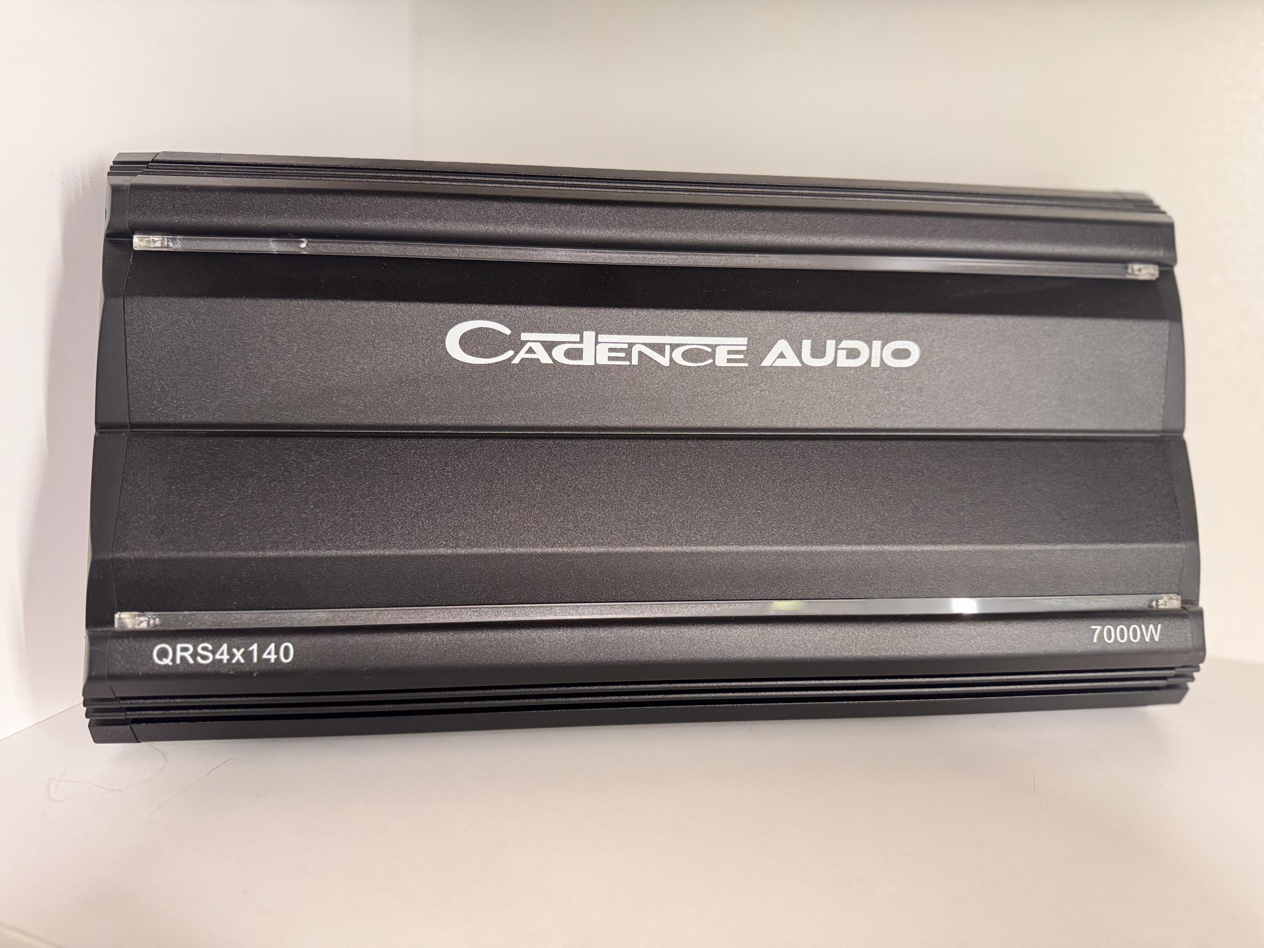 Cadence QRS4x140,7000W 4 Kanal Amfi