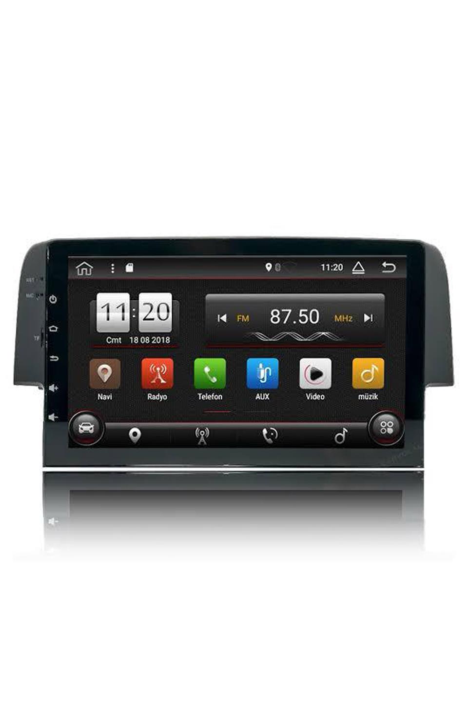 Honda Civic Fc5 Android 13 Multimedya Sistemi (4 Gb Ram 64 Gb Hafıza )