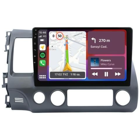 Honda Civic Fd6 Android 13 Multimedya Sistemi (4 Gb Ram 64 Gb Hafıza )
