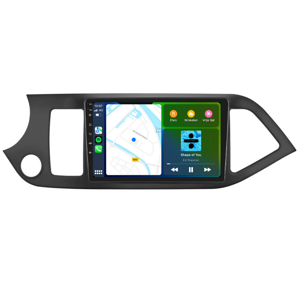 Kia Picanto Android 13 Multimedya Sistemi 2011-2016 MODEL (Ultra HD Geri görüş Kameralı)