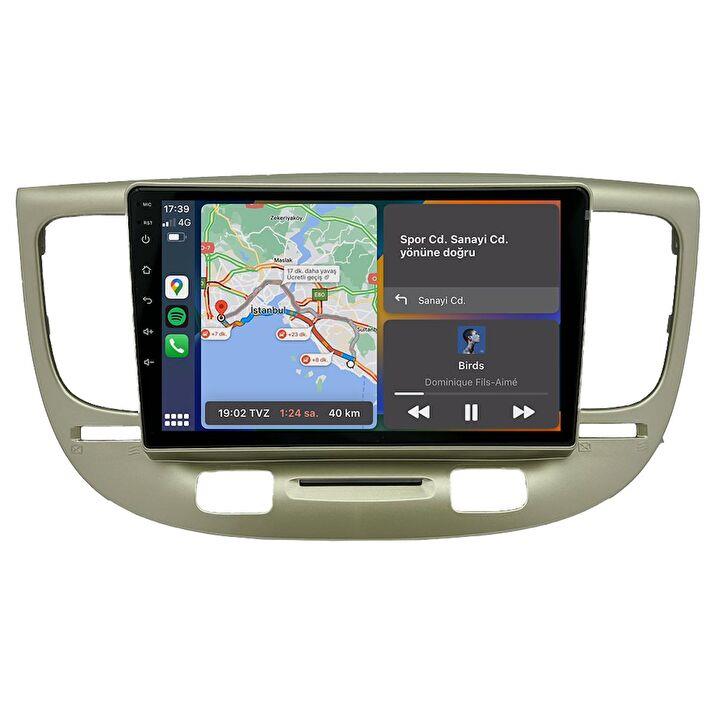 Kia Rio Android 13 Multimedya Sistemi 2006-2011 MODEL (Ultra HD Geri görüş Kameralı)