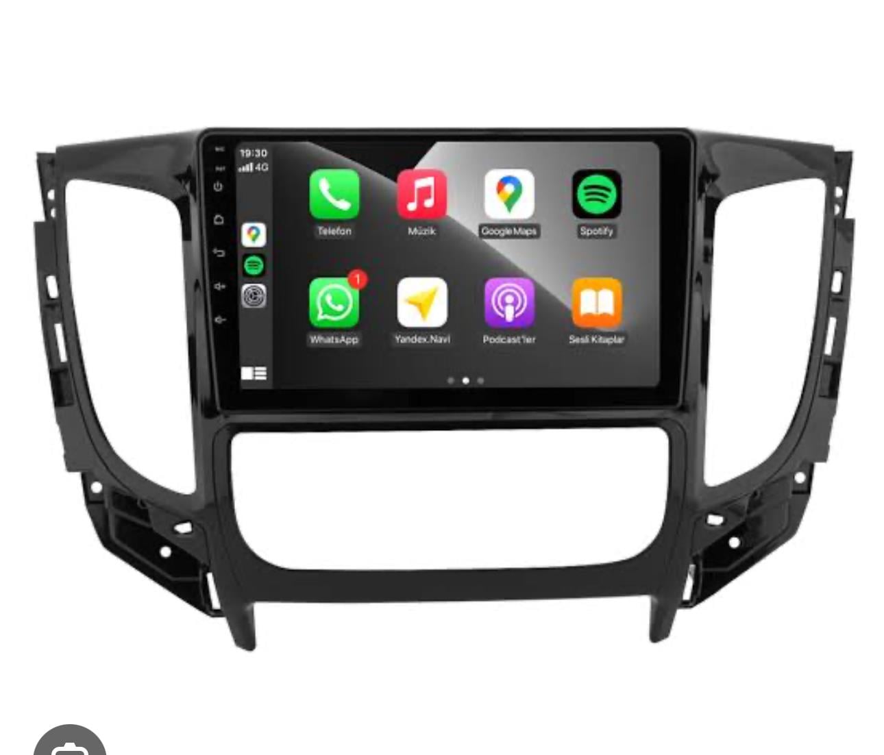 Mitsubishi L200 Android 13 Multimedya Sistemi 2015-2020 MODEL DİJİTAL KLİMA (Ultra HD Geri görüş Kameralı)