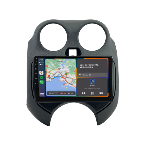 Nissan Micra Android 13 Multimedya Sistemi 2011-2013 MODEL (Ultra HD Geri görüş Kameralı) 