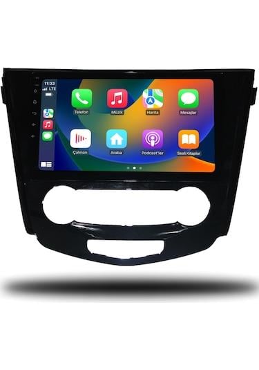 Nissan Qashqai Android 13 Multimedya Sistemi 2014-2021 MODEL ANALOG KLİMA (Ultra HD Geri görüş Kameralı) 