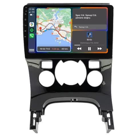 Peugeot 3008 - 5008 Android 13 Multimedya Sistemi 2010-2015 MODEL ANALOG KLİMA (Ultra HD Geri görüş Kameralı)