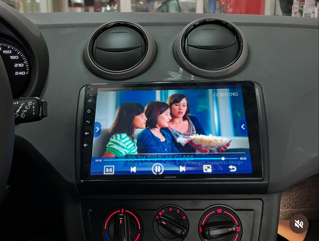 Seat İbiza Android 13 Multimedya Sistemi 2016-2017 MODEL (Ultra HD Geri görüş Kameralı)