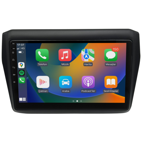 Suzuki Swift Android 13 Multimedya Sistemi 2015-2019 MODEL (Ultra HD Geri görüş Kameralı)
