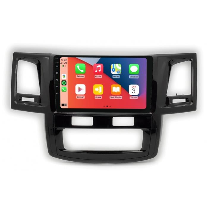 Toyota Hilux Dijital Klima Android 13 Multimedya Sistemi 2008-2015 MODEL (Ultra HD Geri görüş Kameralı)