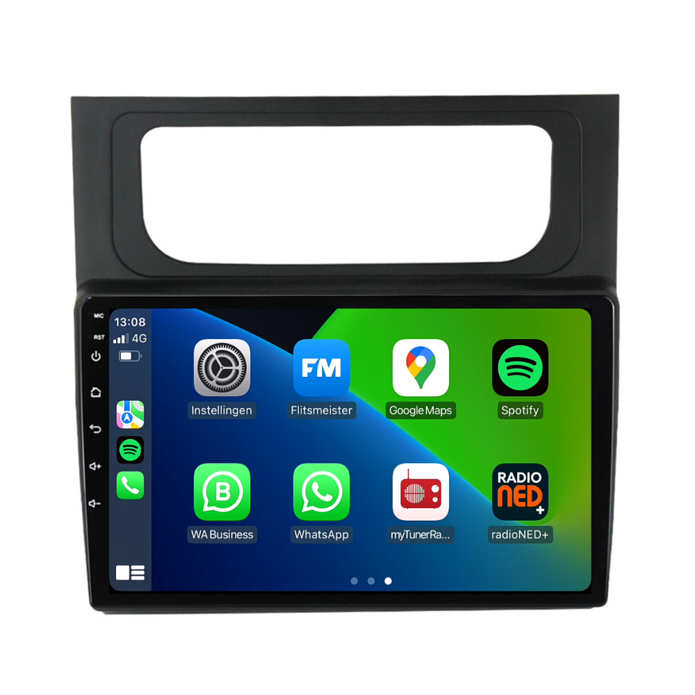 Volkswagen Caddy Android 13 Multimedya Sistemi DİJİTAL KLİMA 2010-2014 MODEL (Ultra HD Geri görüş Kameralı)