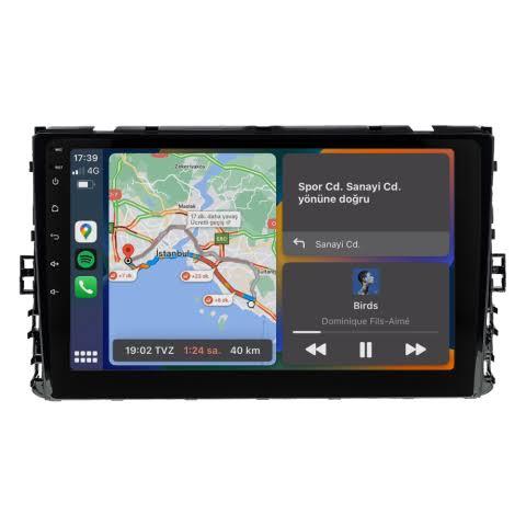 Volkswagen Polo Android 13 Multimedya Sistemi 2017-2024 MODEL (Ultra HD Geri görüş Kameralı)
