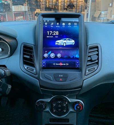 Ford Fiesta TESLA EKRAN Android 13 Multimedya Sistemi 2008-2017 MODEL (Ultra HD Geri görüş Kameralı)