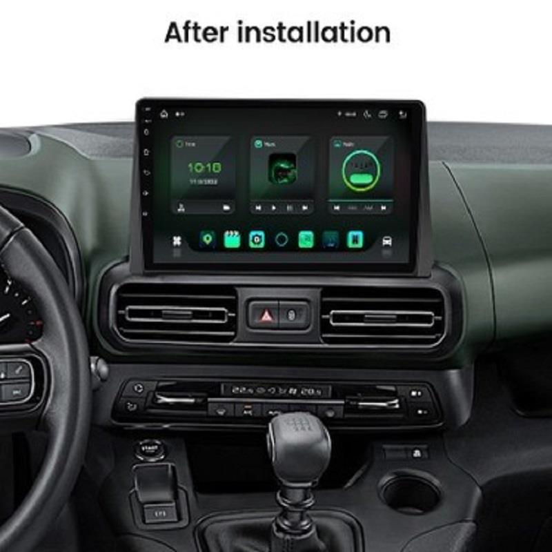 Citroen Berlingo Android 13 Multimedya Sistemi 2019-2021 MODEL (Ultra HD Geri görüş Kameralı)
