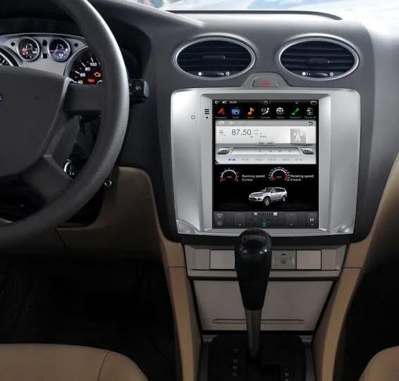 Ford Focus2 TESLA EKRAN Android 13 Multimedya Sistemi 2007-2011 MODEL (Ultra HD Geri görüş Kameralı)