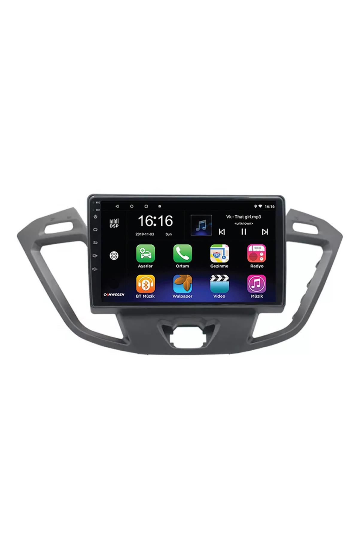 Ford Transit Connect Android 13 Multimedya Sistemi 2015-2018 MODEL Sistemi (Ultra HD Geri görüş Kameralı)