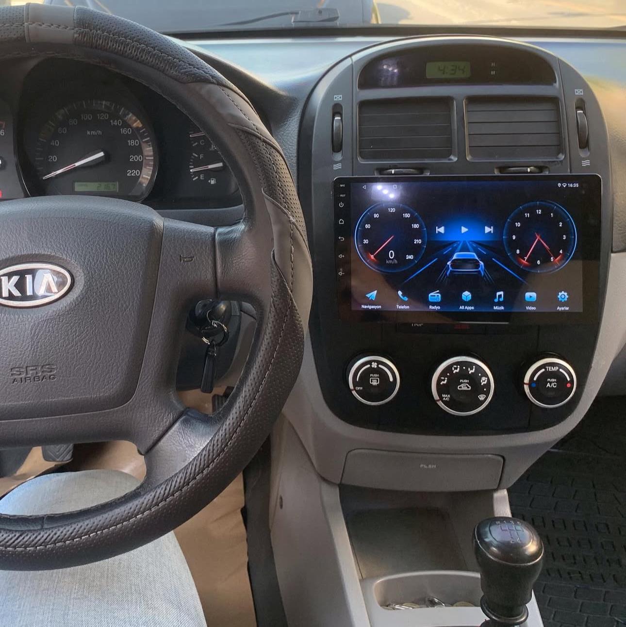Kia Cerato Android 13 Multimedya Sistemi 2007-2015 MODEL (Ultra HD Geri görüş Kameralı)