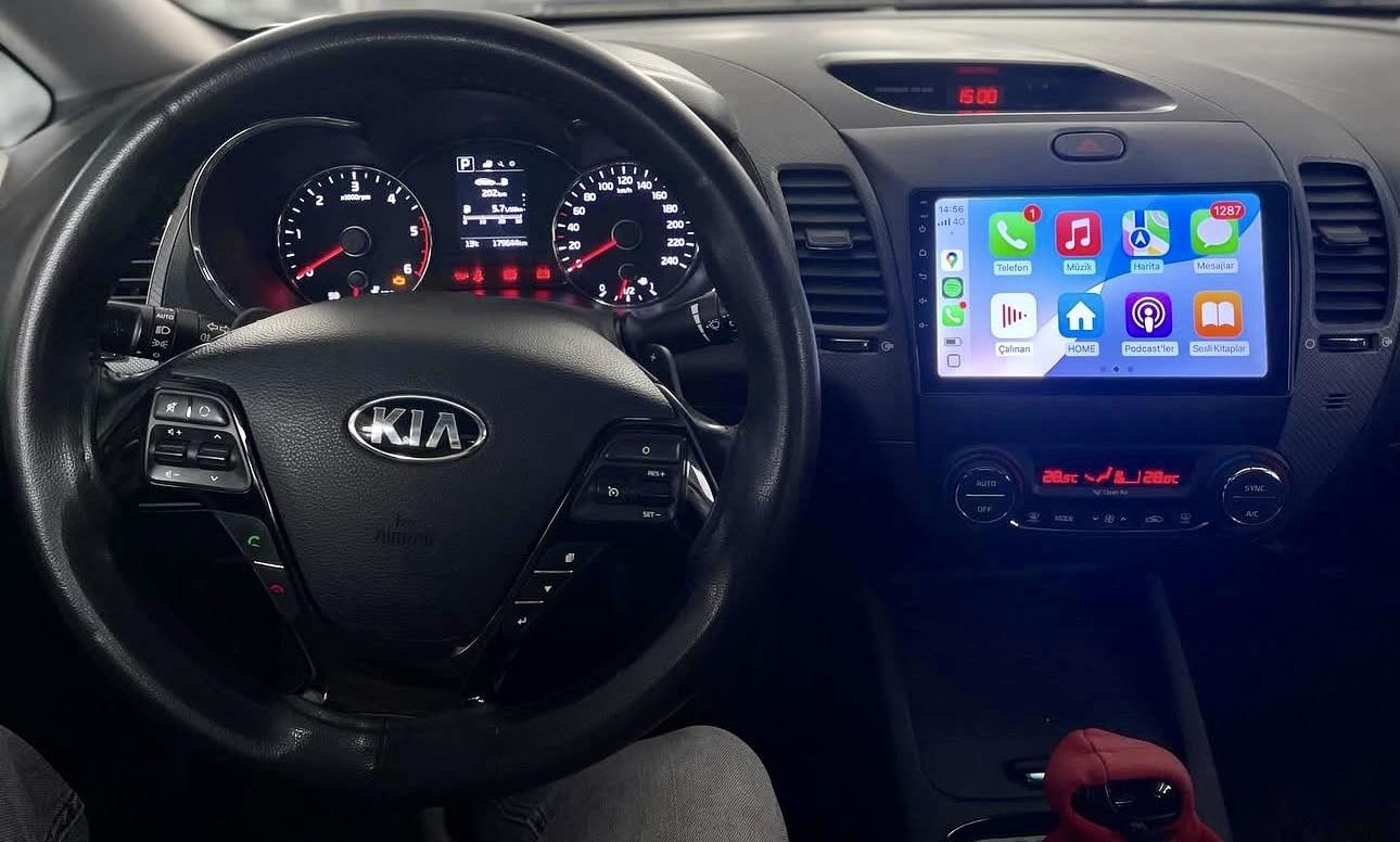 Kia Cerato Android 13 Multimedya Sistemi 2013-2018 MODEL (Ultra HD Geri görüş Kameralı)