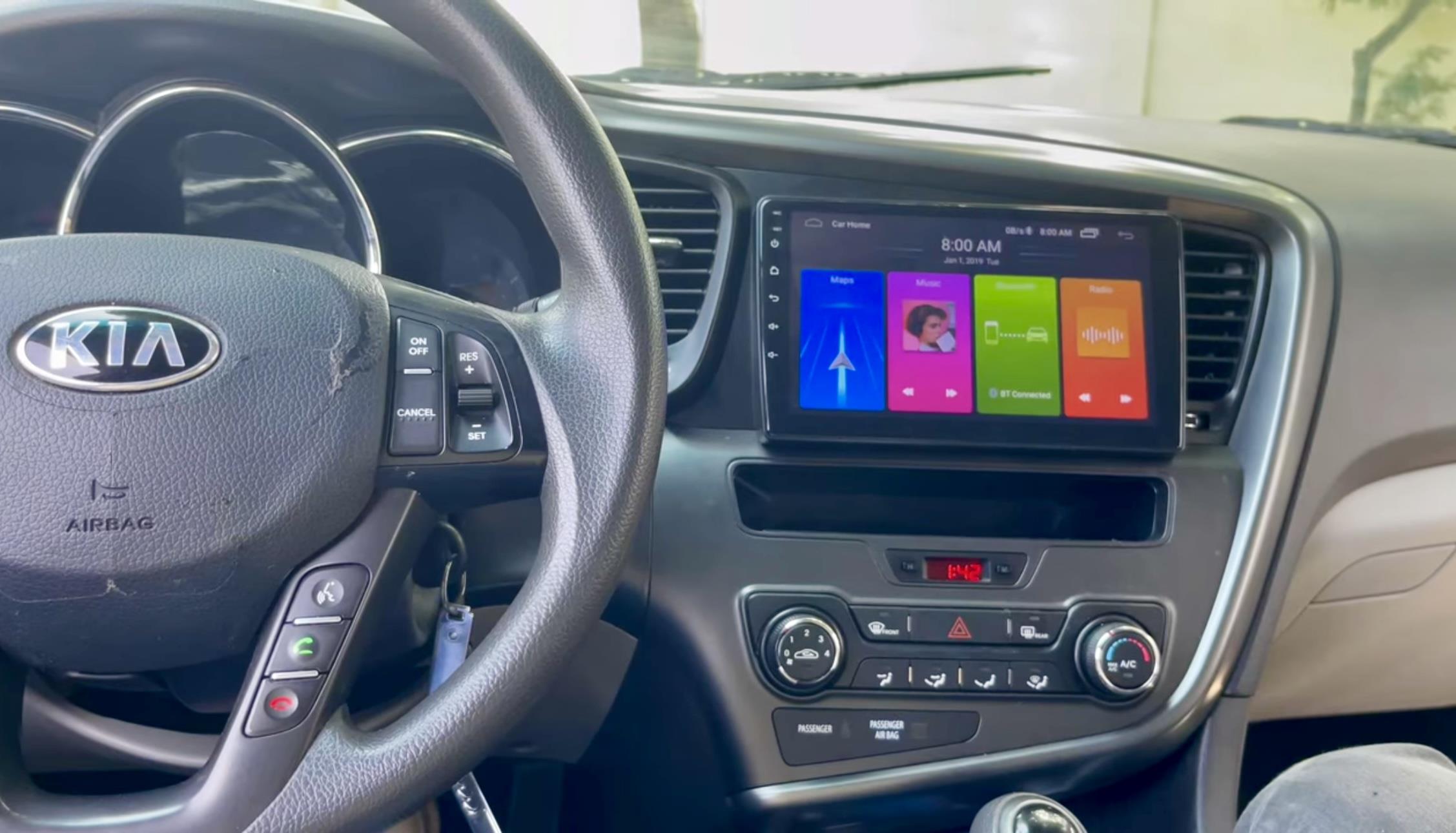 Kia Optima Android 13 Multimedya Sistemi 2012-2013 MODEL (Ultra HD Geri görüş Kameralı)