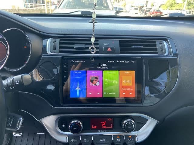 Kia Rio Android 13 Multimedya Sistemi 2015-2016 MODEL (Ultra HD Geri görüş Kameralı)