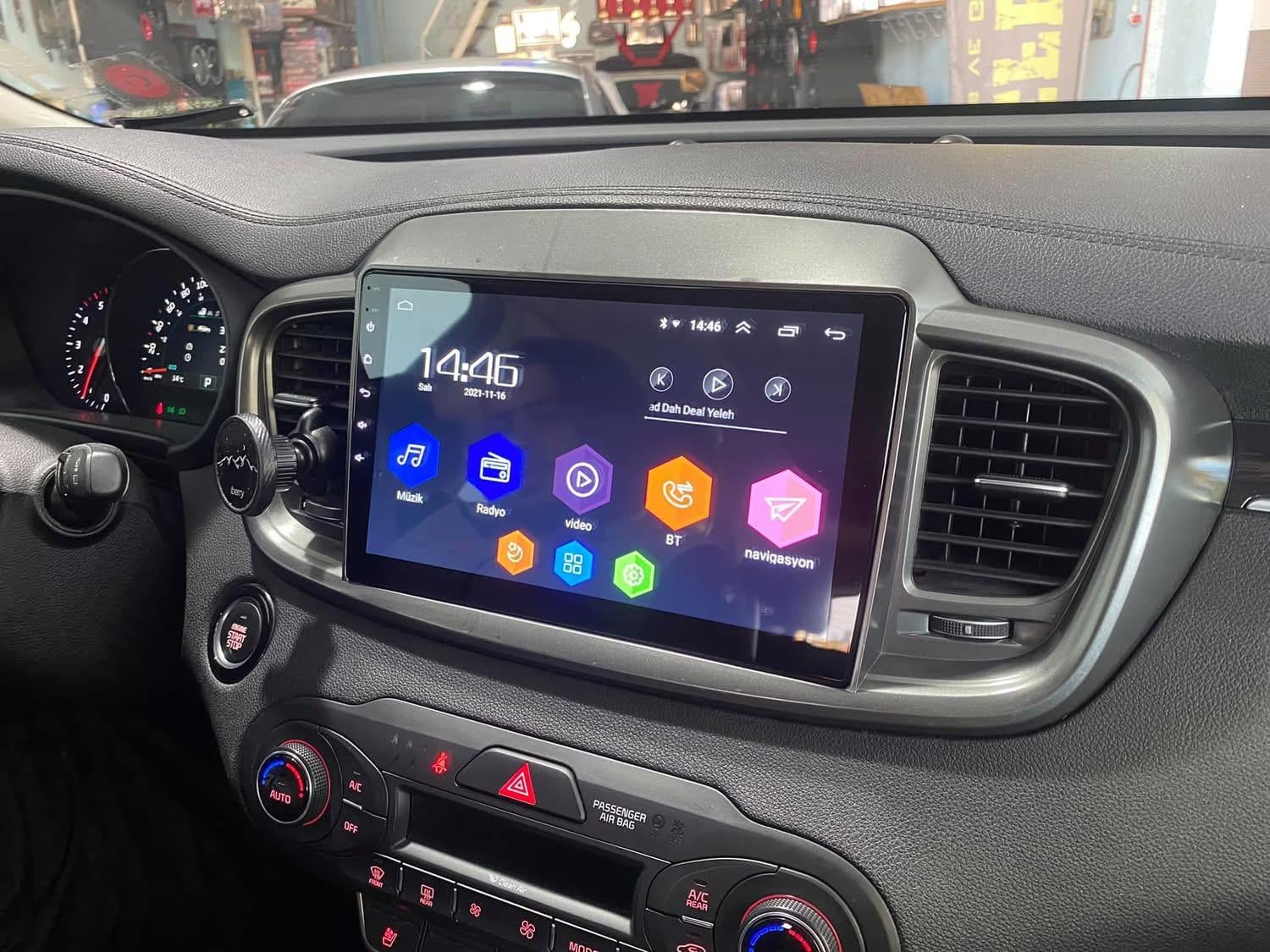 Kia Sorento Android 13 Multimedya Sistemi 2015-2016 MODEL (Ultra HD Geri görüş Kameralı)