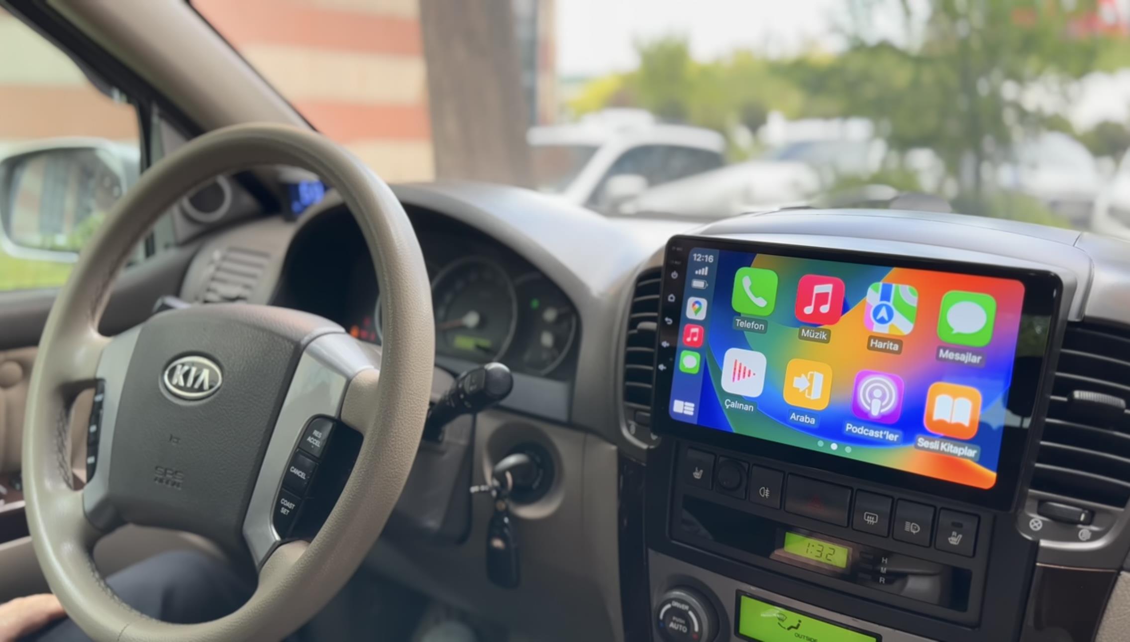 Kia Sorento Android 13 Multimedya Sistemi 2006-2008 MODEL (Ultra HD Geri görüş Kameralı)