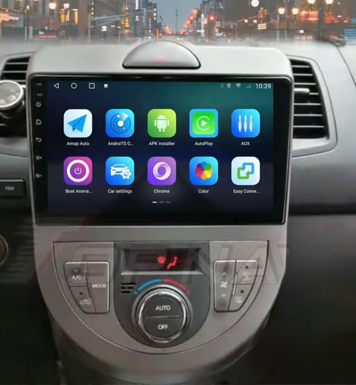 Kia Soul Android 13 Multimedya Sistemi 2010-2013 MODEL (Ultra HD Geri görüş Kameralı)
