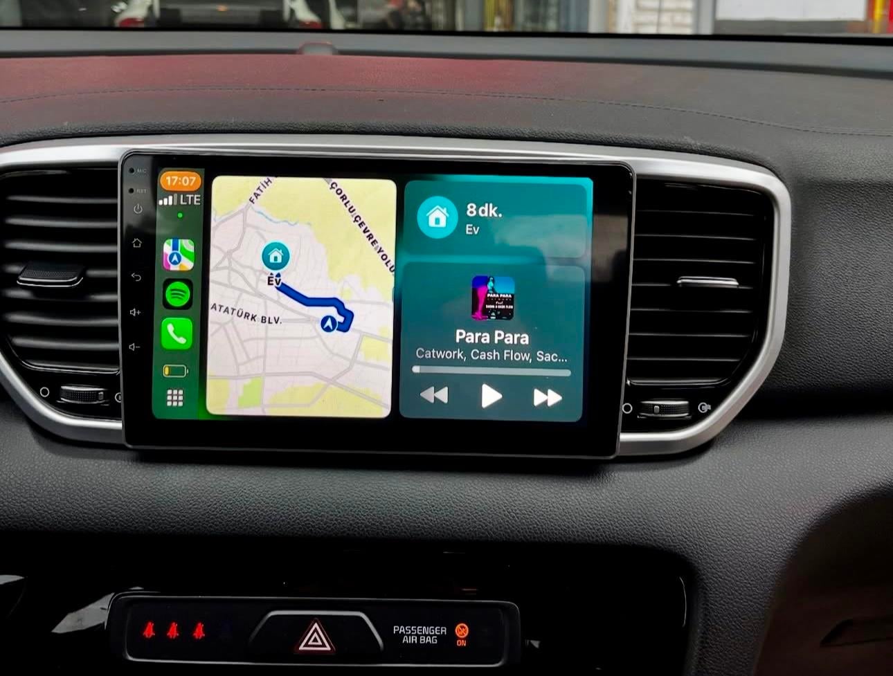 Kia Sportage Android 13 Multimedya Sistemi 2018-2021 MODEL (Ultra HD Geri görüş Kameralı)