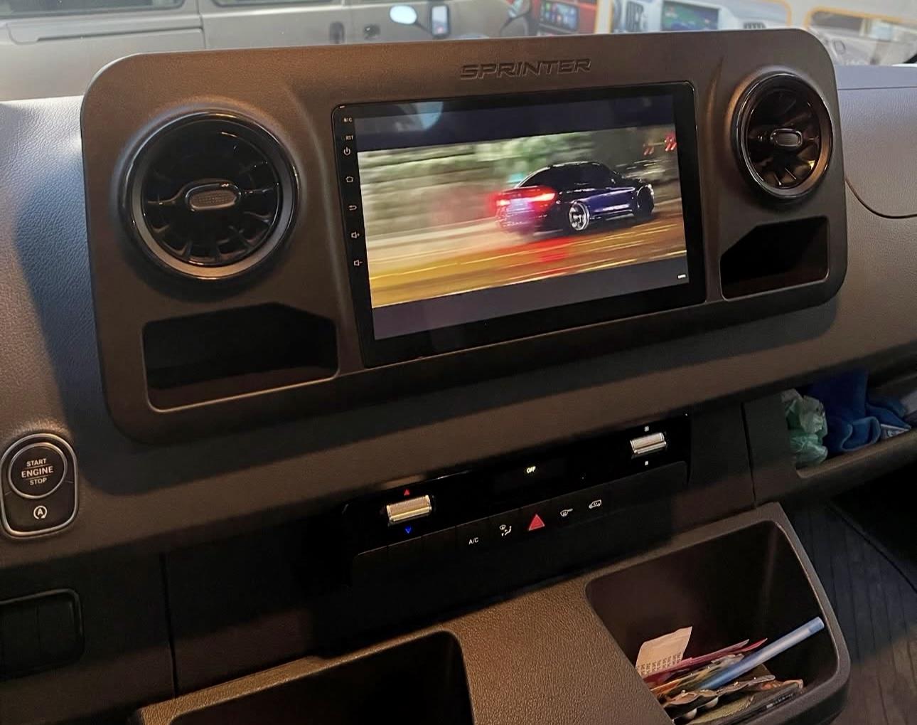 Mercedes Sprinter Android 13 Multimedya Sistemi 2021-2024 MODEL (Ultra HD Geri görüş Kameralı)