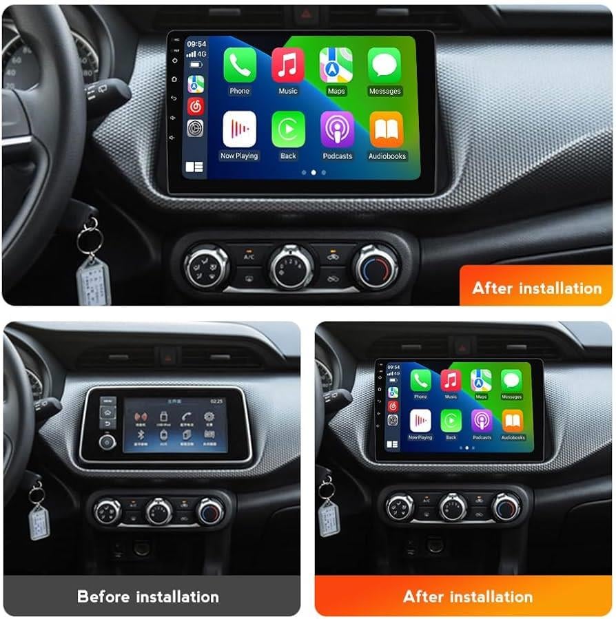 Nissan Micra Android 13 Multimedya Sistemi 2017-2020 MODEL (Ultra HD Geri görüş Kameralı) 