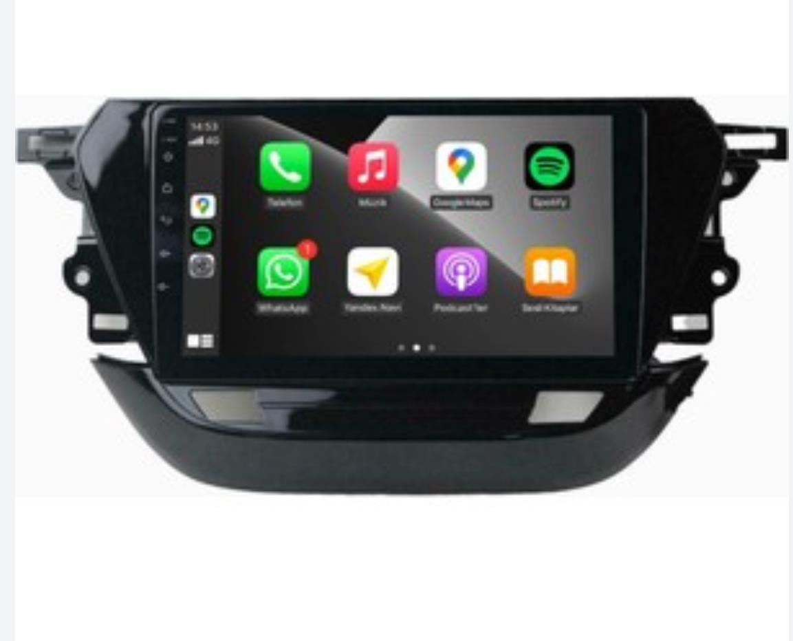 Opel Corsa F Android 13 Multimedya Sistemi 2019-2022 MODEL (Ultra HD Geri görüş Kameralı)