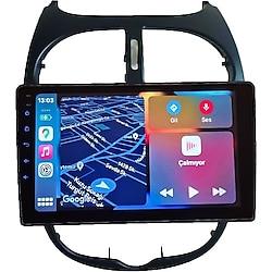Peugeot 206 Android 13 Multimedya Sistemi 2000-2006 MODEL (Ultra HD Geri görüş Kameralı)