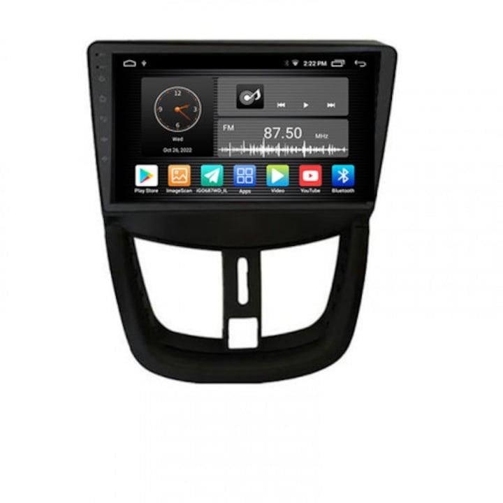 Peugeot 207 Android 13 Multimedya Sistemi 2006-2013 MODEL (Ultra HD Geri görüş Kameralı)