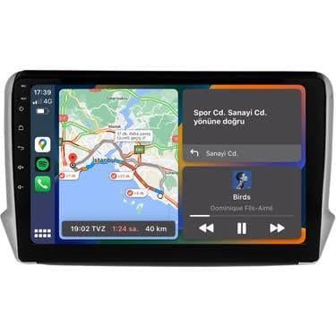 Peugeot 208 - 2008 Android 13 Multimedya Sistemi 2014-2018 MODEL (Ultra HD Geri görüş Kameralı)