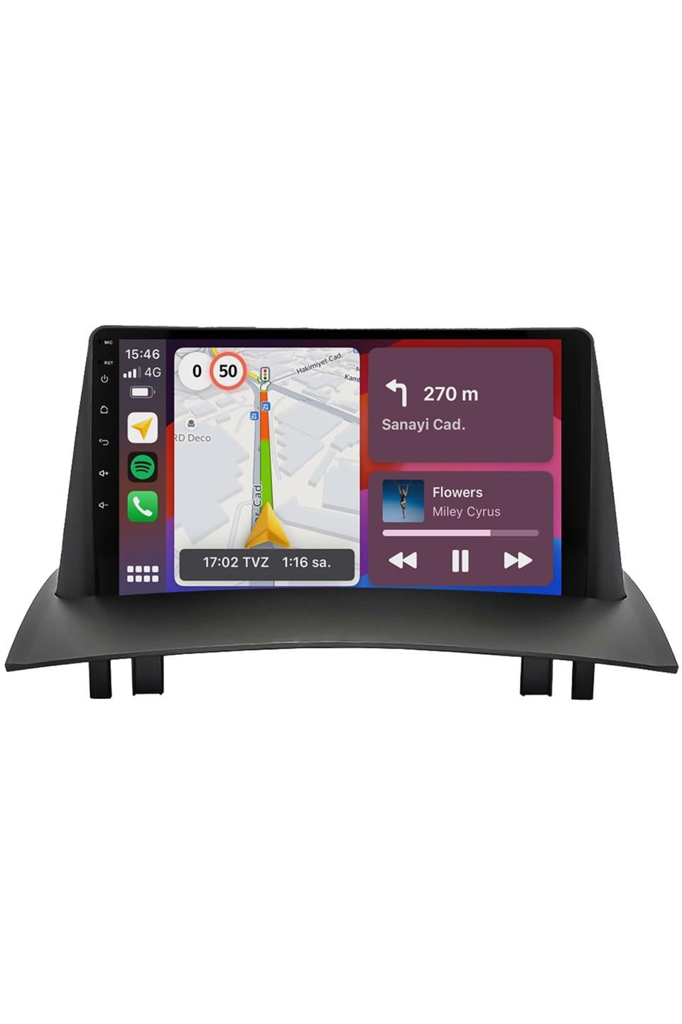 Renault Megane 2 Android 13 Multimedya Sistemi (4 Gb Ram 64 Gb Hafıza )