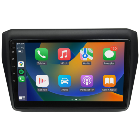 Suzuki Swift Android 13 Multimedya Sistemi 2015-2019 MODEL (Ultra HD Geri görüş Kameralı)