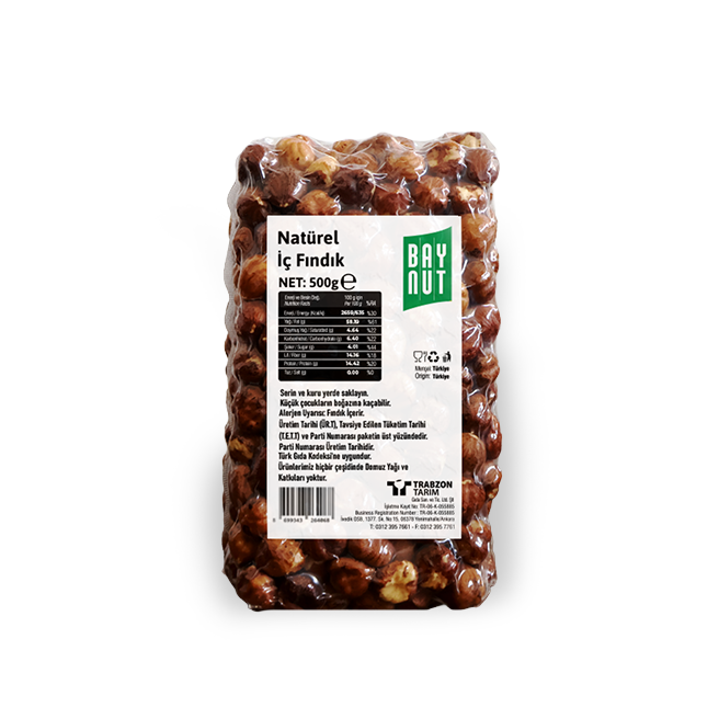 BayNut Natürel İç Fındık 500g
