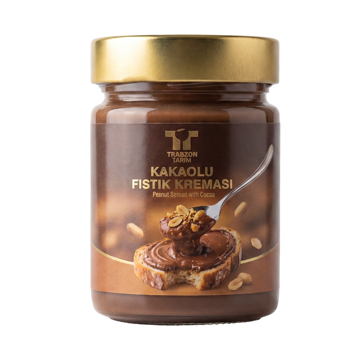 Trabzon Tarım Kakaolu Fıstık Kreması (%35 Fıstık) 300g
