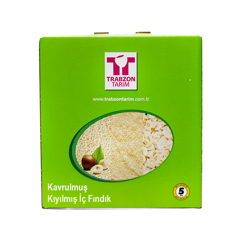 Trabzon Tarım Kavrulmuş Kıyılmış İç Fındık 5Kg