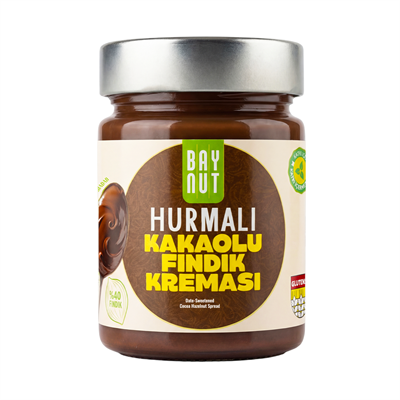 Baynut Hurmalı Kakaolu Fındık Kreması %40 Fındık