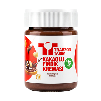 Trabzon Tarım Kakaolu Fındık Kreması (%13 Fındık)  320g