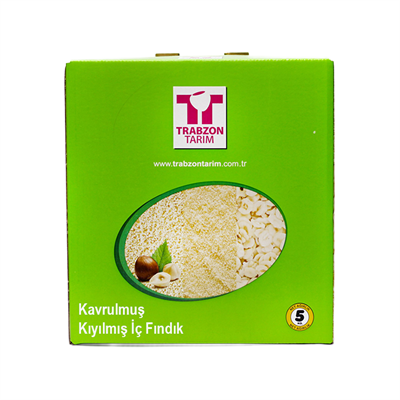 Trabzon Tarım Kavrulmuş Kıyılmış İç Fındık 5Kg