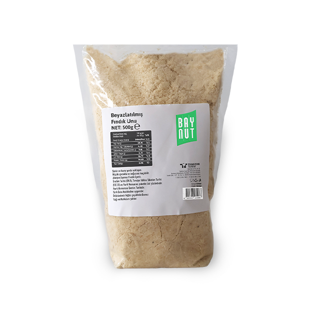 BayNut Beyazlatılmış Fındık Unu 500g