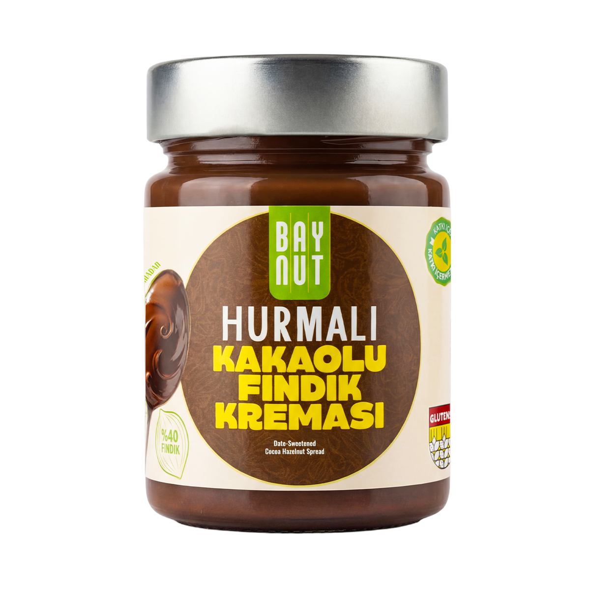 Baynut Hurmalı Kakaolu Fındık Kreması %40 Fındık