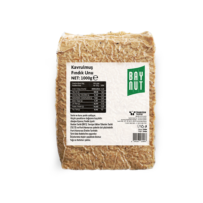 BayNut Kavrulmuş Fındık Unu 1000g