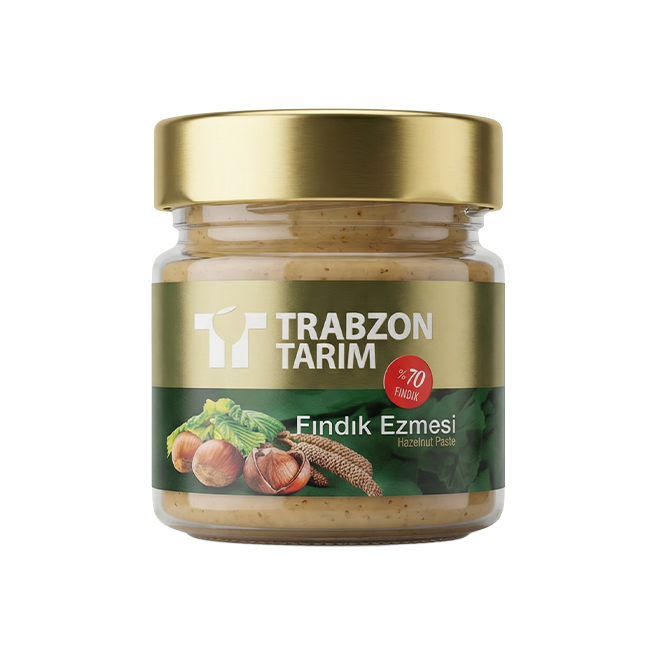 Trabzon Tarım %70 Fındık Ezmesi 180G (Parçacıklı)