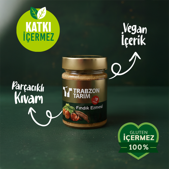 Trabzon Tarım %70 Fındık Ezmesi  300g